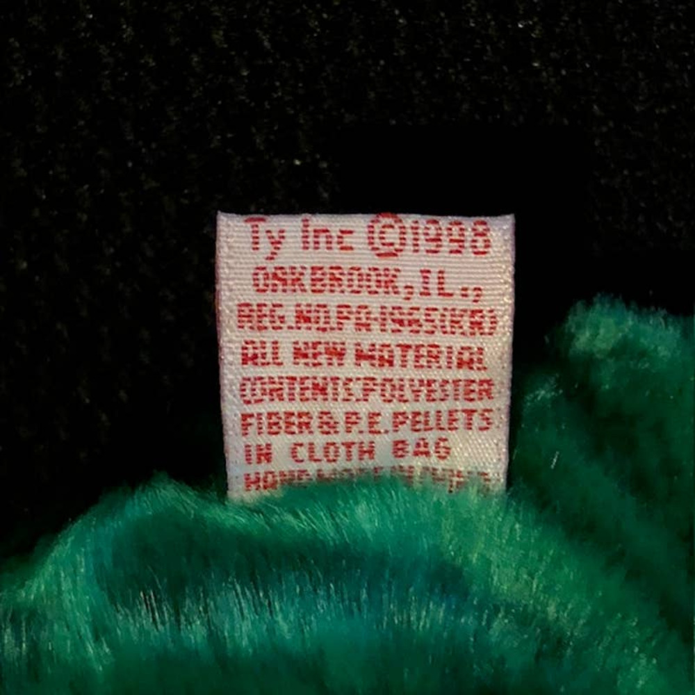 Erin~~Ty Beanie Buddy |Collectible Retired| Vintage 1998~~NWT - Picture 4 of 4